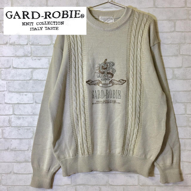 【GARD-ROBIE】ニット セーター クルーネック/Lサイズ