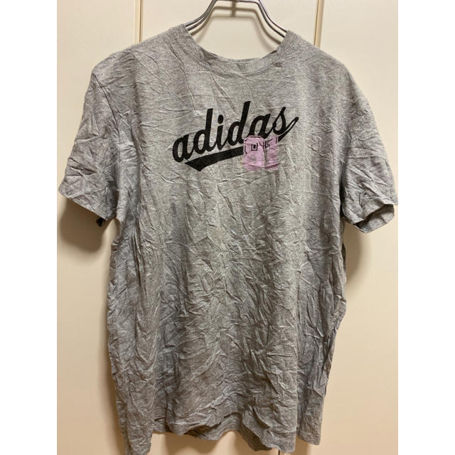 adidas(アディダス)のVINTAGE   古着 90's  adidasロゴＴシャツ メンズのトップス(Tシャツ/カットソー(半袖/袖なし))の商品写真