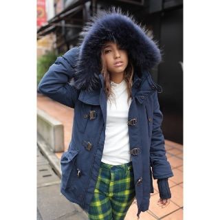 スライ(SLY)のSALE　SLY N-3B ショート ネイビー 美品(モッズコート)