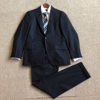 ユナイテッドアローズグリーンレーベルリラクシング(UNITED ARROWS green label relaxing)のグリーンレーベルリラクシング スーツ 44 ネイビー 紺 ウール 秋冬物(セットアップ)