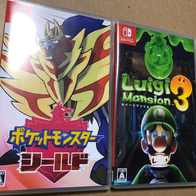 ポケットモンスター シールド ルイージマンション3 Switch 【ついに