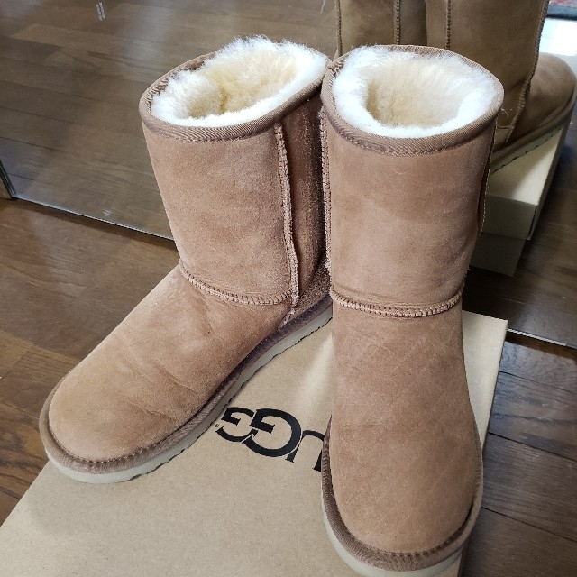 UGG ムートンブーツ レディース 25㎝ 8インチ ショート - ブーツ