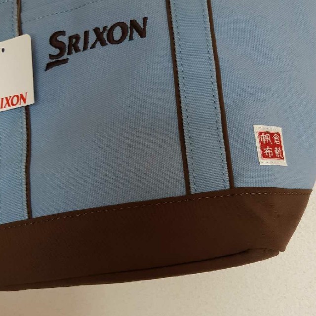Srixon(スリクソン)のスリクソン×敷島帆布　トートバッグ　ゴルフ レディースのバッグ(トートバッグ)の商品写真