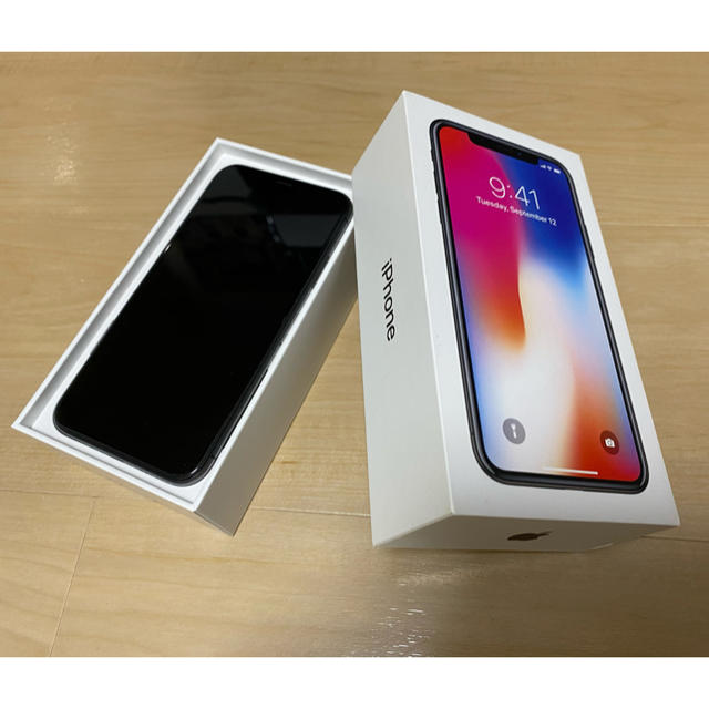 iPhone x 64GB simフリー