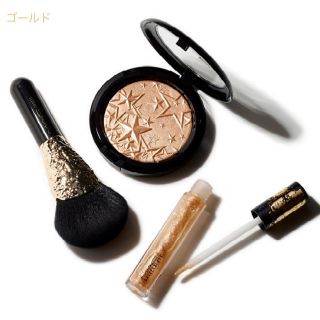 マック(MAC)のMAC スプリンクル オブ シャイン キット ゴールド 新品ホリデーコレクション(コフレ/メイクアップセット)