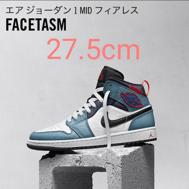 NIKE(ナイキ)のNIKE AIR JORDAN 1 MID FEARLESS FACETASM メンズの靴/シューズ(スニーカー)の商品写真