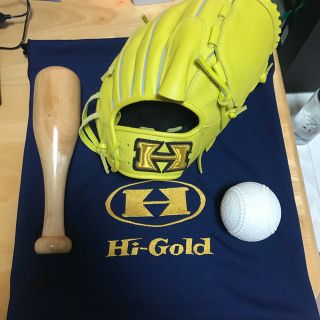 ハイゴールド(HI-GOLD)のHI-GOLD 軟式投手用グローブ(グローブ)