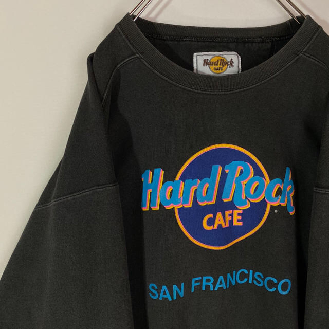 ユーズドハードロックカフェ hard rock cafe チャンピオン プルオーバー