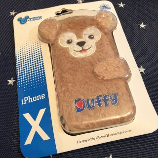 ダッフィー(ダッフィー)のダッフィー　香港ディズニー　iPhoneX カバー(iPhoneケース)