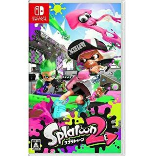 ニンテンドースイッチ(Nintendo Switch)のスプラトゥーン2(携帯用ゲームソフト)