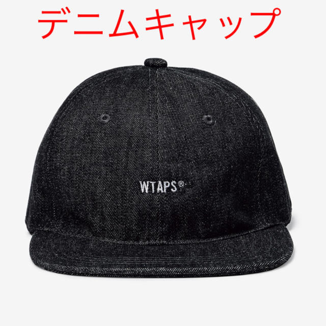 W)taps(ダブルタップス)の【黒】wtaps T-6H 02 / CAP. COTTON. DENIM メンズの帽子(キャップ)の商品写真