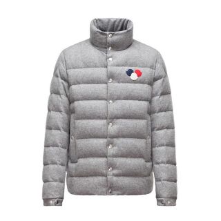 モンクレール(MONCLER)の国内正規品　モンクレール　ウール　トリコロール　ワッペン　ダウン　1(ダウンジャケット)