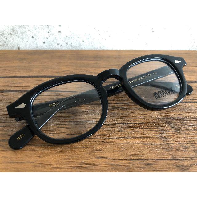 MOSCOT LEMTOSH/モスコット レムトッシュ 46 M ブラック - サングラス