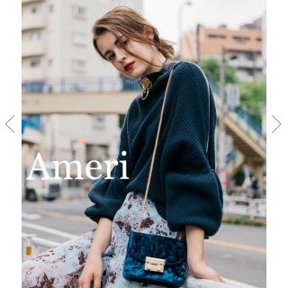 アメリヴィンテージ(Ameri VINTAGE)の 【新品❗️】Ameri VINTAGE ドロップパフスリーブ ニット セーター(ニット/セーター)