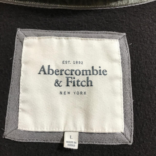 Abercrombie&Fitch(アバクロンビーアンドフィッチ)のAbercrombie&Fitch パーカー フード付 茶色 Lサイズ レディースのトップス(パーカー)の商品写真