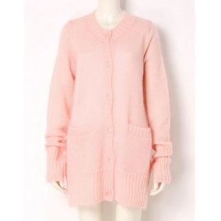 ケイティー(Katie)のKatie FLUFFY long cardigan モヘアカーディガン(カーディガン)