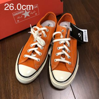 コンバース(CONVERSE)のなな様専用　26.0cm　オレンジ　チャックテイラー(スニーカー)