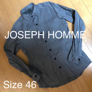 ジョゼフ(JOSEPH)のjoseph homme  シャツ シワ加工(Size46)(シャツ)
