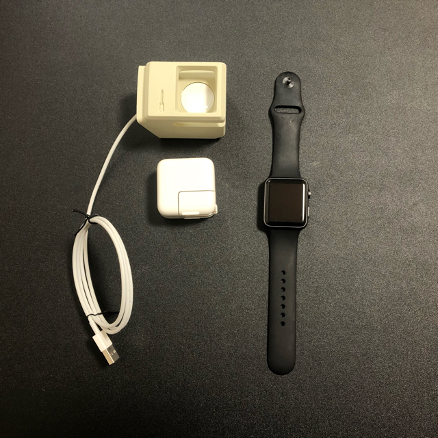 Apple 第一世代(初代) 7000Series 42mm 黒の通販 by Orange｜アップルウォッチならラクマ Watch - Apple Watch 特価低価