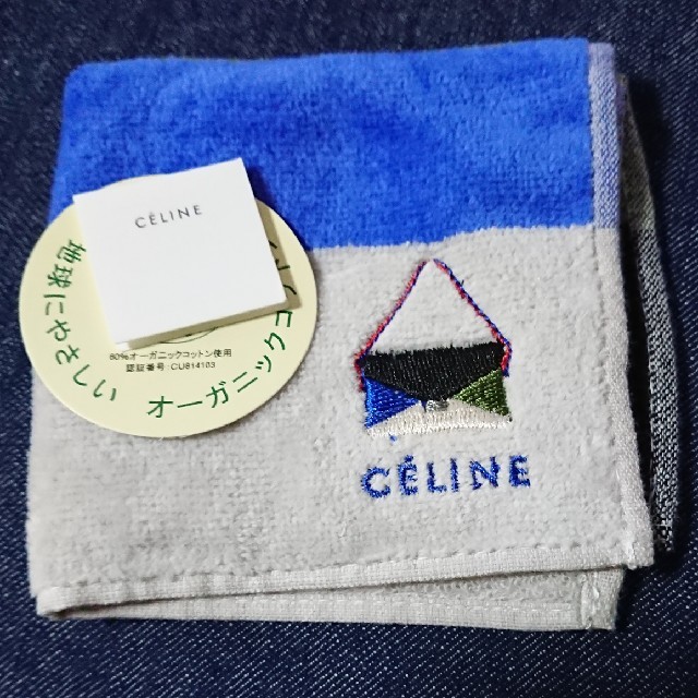 celine(セリーヌ)のCELINE  ミニタオルハンカチ レディースのファッション小物(ハンカチ)の商品写真