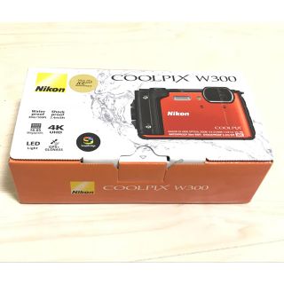 ニコン(Nikon)のNikon デジタルカメラ COOLPIX W300 オレンジ 防水 (コンパクトデジタルカメラ)