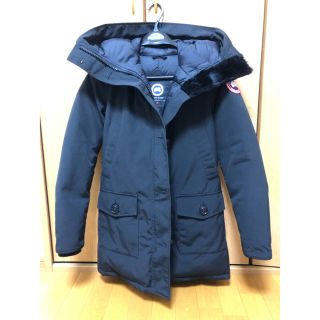 カナダグース(CANADA GOOSE)のカナダグース  ブロンテ　ブラック S(ダウンジャケット)