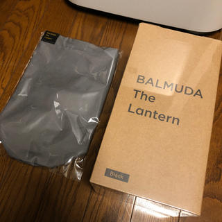 バルミューダ(BALMUDA)のバルミューダ ザ・ランタン ブラック BALMUDA The Lantern (ライト/ランタン)