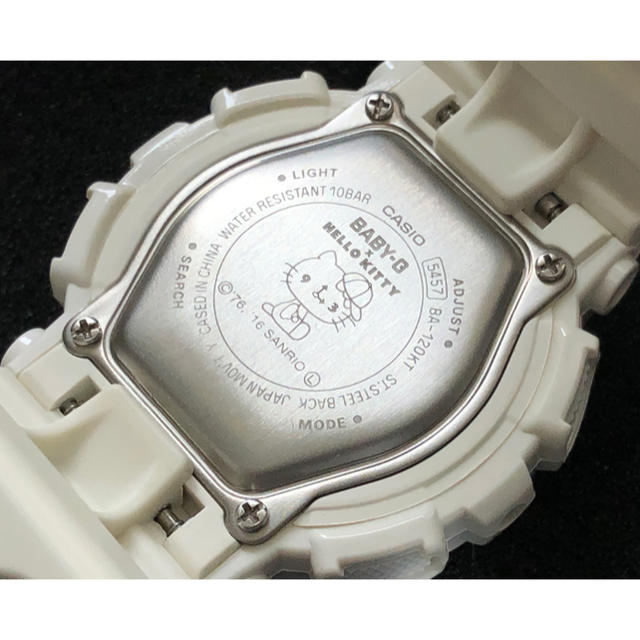 Baby-G(ベビージー)のG-SHOCK/baby-G/限定/BA-120KT/コラボ/ハローキティ/箱付 レディースのファッション小物(腕時計)の商品写真