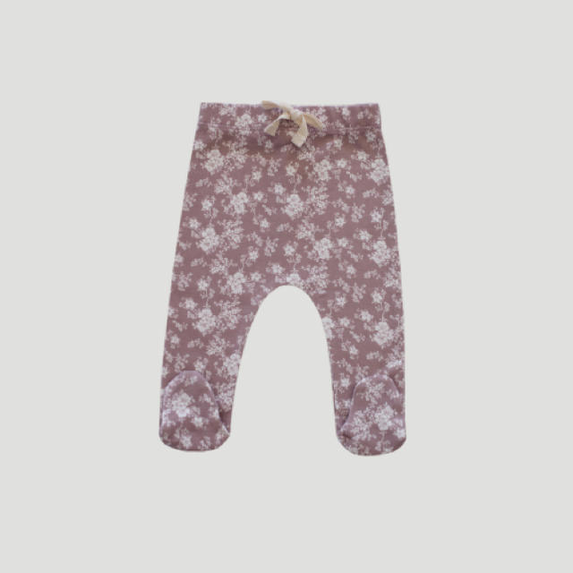 Caramel baby&child (キャラメルベビー&チャイルド)のFooted Pant Fawn Floral jamie kay キッズ/ベビー/マタニティのベビー服(~85cm)(パンツ)の商品写真