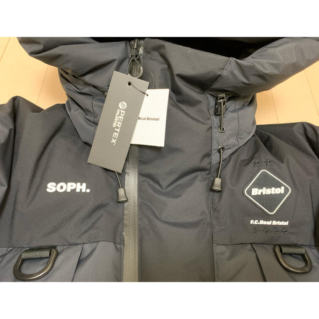 Lサイズ☆FCRB DOWN BENCH PARKA ブラックダウンジャケット Lサイズ☆FCRB DOWN BENCH PARKA ブラックダウンジャケット