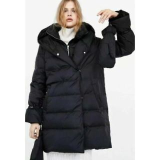 ZARA - 美品☆ZARA ザラ ダウン ラップ風 ハイネックダウンコート