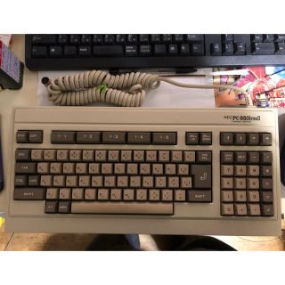 エヌイーシー(NEC)の送料込み　PC-8801mkII用キーボード　美品　(PC周辺機器)