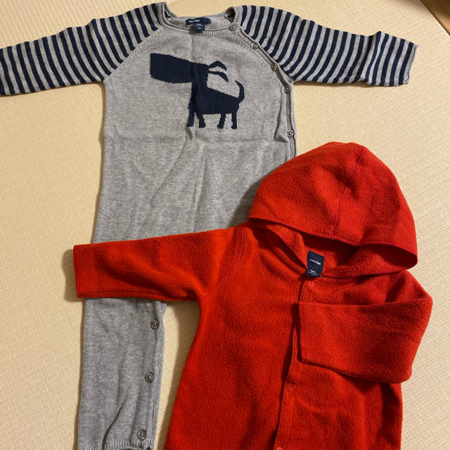 babyGAP(ベビーギャップ)のbabygap セット売り キッズ/ベビー/マタニティのベビー服(~85cm)(ロンパース)の商品写真