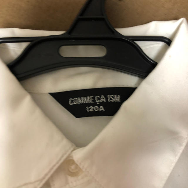 COMME CA ISM(コムサイズム)のCOMME CA ISM ワイシャツ120センチ キッズ/ベビー/マタニティのキッズ服男の子用(90cm~)(ドレス/フォーマル)の商品写真