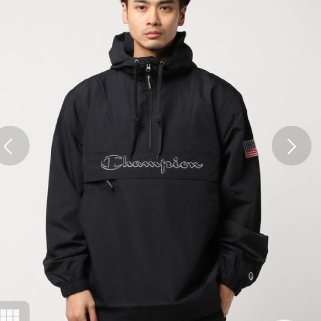 Champion(チャンピオン)のchampionアノラックパーカー メンズのジャケット/アウター(ナイロンジャケット)の商品写真