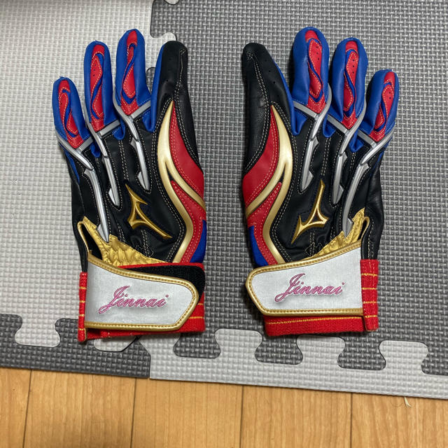 MIZUNO(ミズノ)のミズノプロ　バッティンググローブ　オーダー　會澤翼イメージモデル スポーツ/アウトドアの野球(グローブ)の商品写真