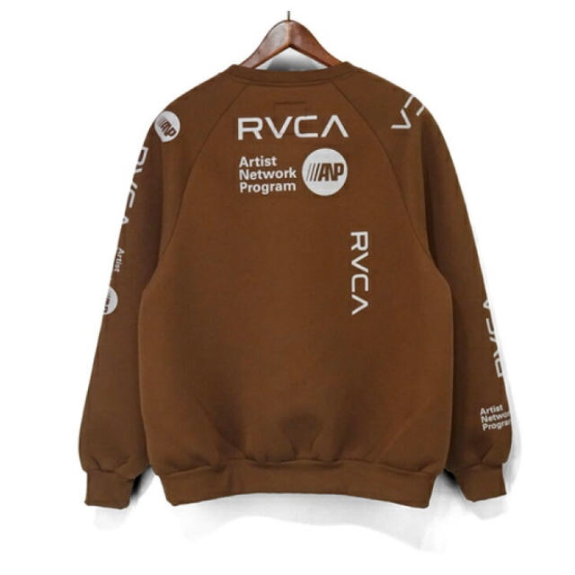 RVCA(ルーカ)の新品 RVCA ルーカ ボンディング トレーナー クルー スウェット M メンズのトップス(スウェット)の商品写真