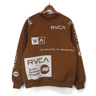 ルーカ(RVCA)の新品 RVCA ルーカ ボンディング トレーナー クルー スウェット M(スウェット)