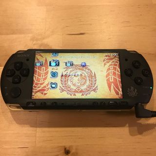 PSP3000 モンスターハンターポータブル3rdセット　ソフト1本他おまけつき