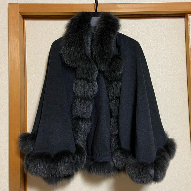 カシミヤ フォックス ファーマント 魅力の 12740円引き www