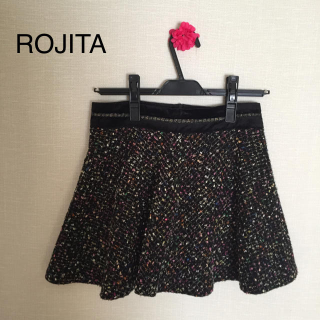 ROJITA(ロジータ)のROJITAツイードスカート レディースのスカート(ミニスカート)の商品写真