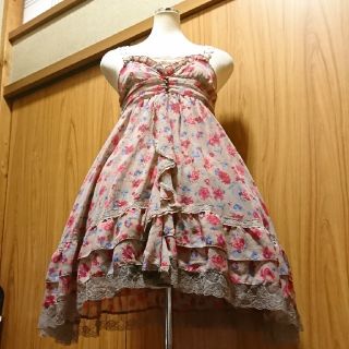 アクシーズファム(axes femme)のカーディガン付き2着セット♪大きいサイズLL3L★シック＆華やかなワンピース(ミニワンピース)