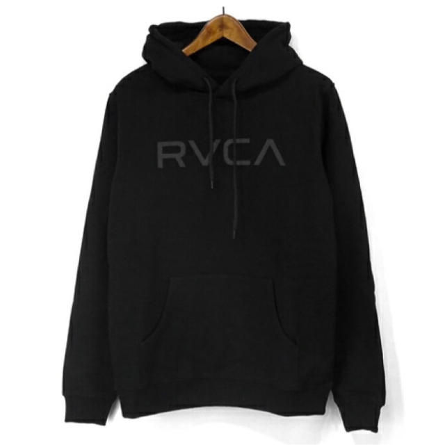 綿100%リブ部分新品 RVCA ルーカ スウェット プル オーバー パーカー S