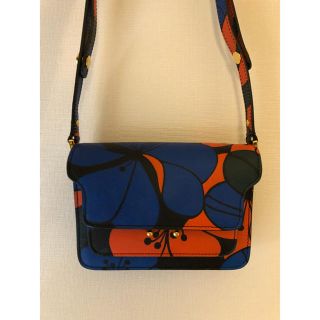 マルニ(Marni)のMarni 花柄 ショルダーバッグ 美品(ショルダーバッグ)