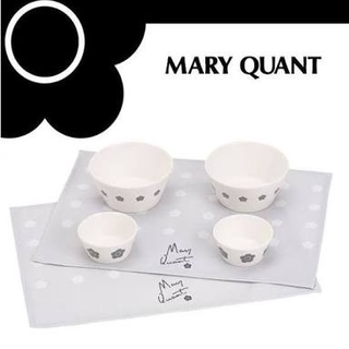 マリークワント(MARY QUANT)のMARY QUANT　ペアボウル＆マット　(非売品)(食器)