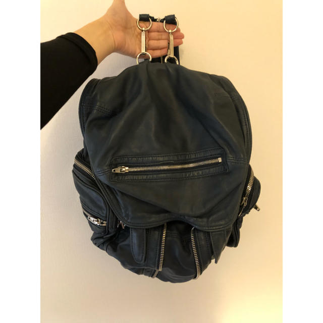 バッグAlexander wang 革リュック 美品