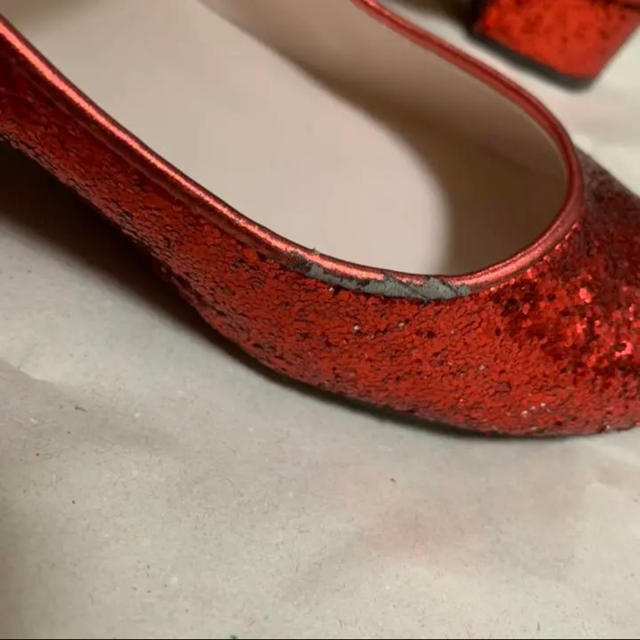 syrup.(シロップ)のRosemarie seoir♡glitter shoes♡red レディースの靴/シューズ(ハイヒール/パンプス)の商品写真