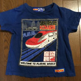 タカラトミー(Takara Tomy)のプラレール こまち Tシャツ 青 100(Tシャツ/カットソー)