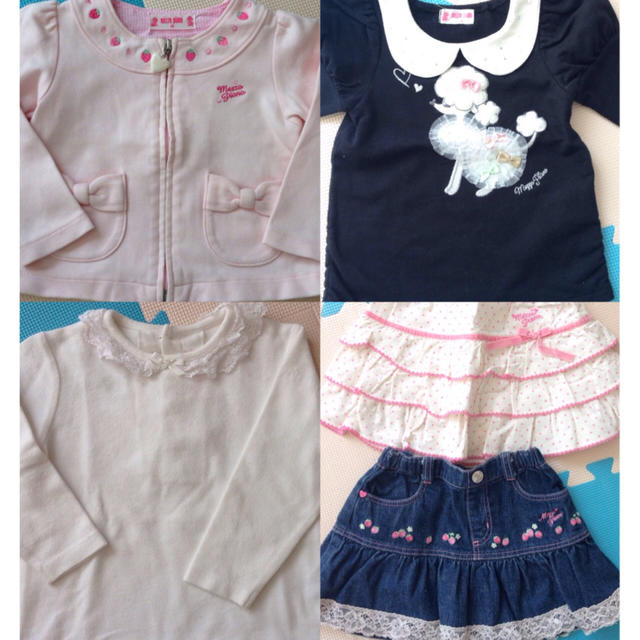 mezzo piano(メゾピアノ)のまいぼん様専用(o^^o) キッズ/ベビー/マタニティのキッズ服女の子用(90cm~)(その他)の商品写真