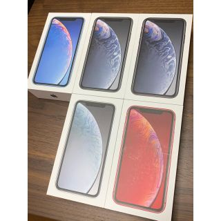 アイフォーン(iPhone)の〔新品・SIMフリー〕iPhoneXR 128GB 3色(スマートフォン本体)